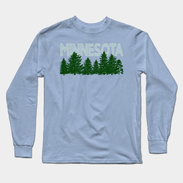 Northern Minnesota Woods Long Sleeve T-Shirt by In-Situ